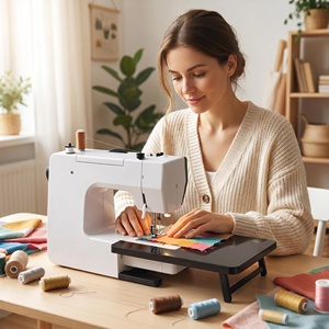 Machine à coudre multifonction UFR-738, 38 points, ensemble d'accessoires complet, certifiée CE, kit de couture domestique pour la confection de vêtements DIY à la maison - Product Image 1
