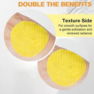 Venta al por Mayor de Fábrica, 50 Unidades de Discos de Limpieza Faciales con Ácido Kójico y Cúrcuma para Reducir Poros - Product Image 3