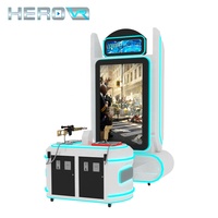 HEROVR Exciting 3D Gun Shooting Games Machine High Roi Fec Center Amusement Park Arcade for Outdoor Team Play in Shopping Calls