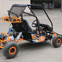Kart à pédales tout-terrain 125cc pour enfants, scooter, vélo, buggy, karting fou pour l'extérieur