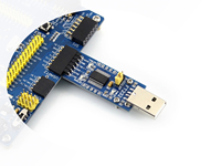 Placa UART USB FT232 (tipo A) Waveshare USB a TTL UART FT232R FT232RL a RS232 TTL Kit de módulo serie