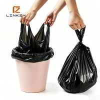 Sacs poubelles HDPE sur mesure haute résistance pour la cuisine, la salle de bain, l'hôtel, le restaurant, la collecte des déchets de la restauration