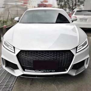 TTRS Bodikits Pare-chocs avant avec grille en nid d'abeille pour <span class=keywords><strong>Audi</strong></span> <span class=keywords><strong>TT</strong></span>/TTS 2015-2018 Kit de carrosserie <span class=keywords><strong>prix</strong></span> usine en matériau PP ABS - Product Image 3