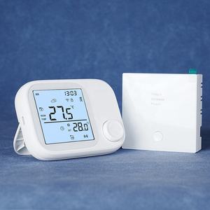 Wöchentlich Programmierbarer Drahtloser 433MHz Wasserheizungs-Gaskessel Elektrische Fußbodenheizung USB-Batteriebetriebener RF Smart WiFi Thermostat - Product Image 1