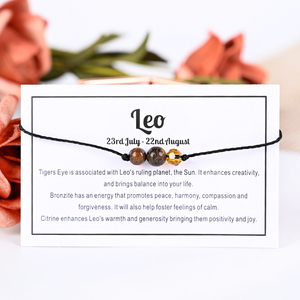 Pulsera Hecha a Mano con Piedras Curativas de Cristal Natural, Tarjeta Personalizada para Pulsera, Tarjeta para la Creación de Joyas - Product Image 3