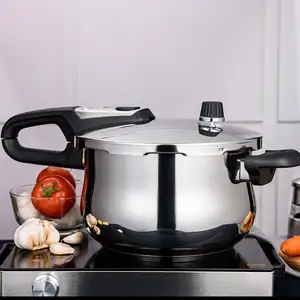 7l stainless steel pressure cooker hot sell gas and induction kitchen food grade energy saving pressure cooker factory wholesale