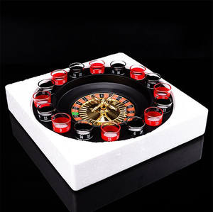 Table tournante de fête pour Bar, Casino, jeu amusant, lunettes de tir, <span class=keywords><strong>Roulette</strong></span> - Product Image 3
