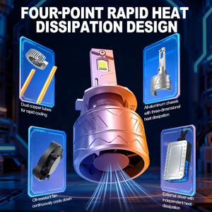 Xenplus Nuevo Faro LED de Alta Potencia 320w 70000w X2 9005 9006 9012 H1 H4 H7 H11 Bombilla LED para Coche Hb3 Hb4 - Product Image 5