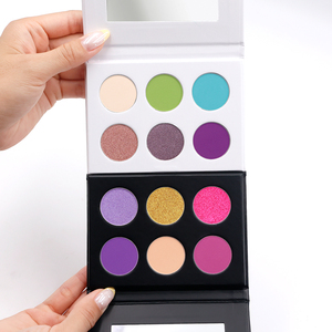 Großhandel Vegane Lidschatten-Palette DIY Augenschatten-Make-up-Palette Private Label Make-up Wasserfeste Lidschatten-Palette - Product Image 2