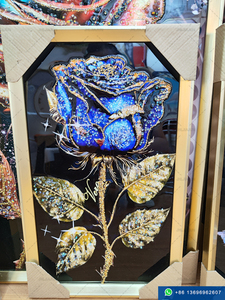 Handmade bức tranh sơn dầu trên vải treo tường động vật bướm trang trí nội thất nghệ thuật trừu tượng khách sạn phòng khách - Product Image 2