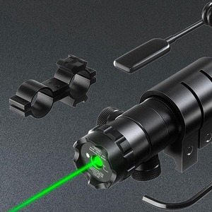 Kit d'alignement extérieur pour dispositif optique à faisceau vert avec support à pince annulaire, cordon de pression spiralé et tube en aluminium mat - Product Image 6
