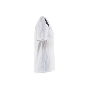 BLAKLADER - 337910421098XS T-<b>shirt</b> <b>White</b>/Dark grey - EAN 7330509731598 <b>WORK</b> T-<b>SHIRTS</b> AND POLO <b>SHIRTS</b> - Product Image 4