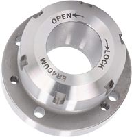 Mandrin porte-outil KUHO ER40 en acier au carbone compact de remplacement, diamètre 80 mm, pour machines de tournage, fraisage et gravure CNC, Chine