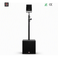 Altoparlante Coassiale Premium a 2 Vie da 5 Pollici con Subwoofer Passivo da 12 Pollici 500W per Sistemi Audio di Club, Bar, Palcoscenici e Teatri