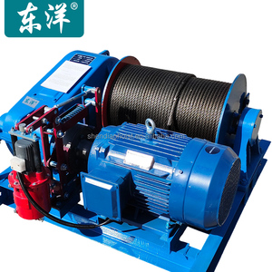 Sıcak satış yüksek hızlı elektrikli kablo çekme vinç 1500kg JK/JM modeli römorkör mavna için şanzıman Motor kapasitesi ile - Product Image 4