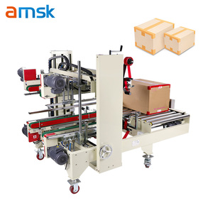 Fxj5050 + AS723-5050 Tốc Độ Cao Tự Động Nhà Máy Hộp Carton Trường Hợp Đóng Gói Băng Đóng Gói H Font Taping Carton Niêm Phong Máy - Product Image 3