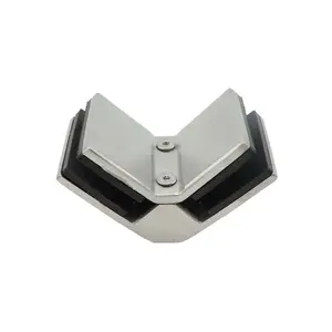 ZD China Factory Modern Design Small Glass Clamp For Glass Railing Parts