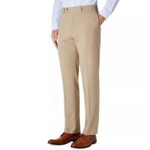 PATON Custom Two Side Slash Pockets Permanente Crease Classic Skinny Fit <span class=keywords><strong>Hombre</strong></span> Vestido Pantalón Viscosa - Product Image 5