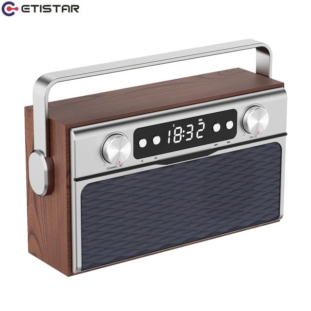 New Hot OEM Selling Audio Portable Mini Wireless BlueTooth Speaker with FM LED Digital Screen Display for Outdoor Phone Home