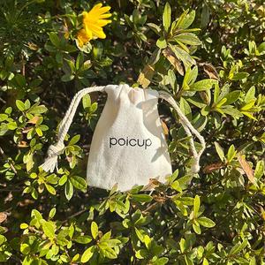 Good Quality Custom Logo Portable Reusable Printed Gift Canvas Cotton Double <b>String</b> Dust Drawstring Bag - Product Image 5