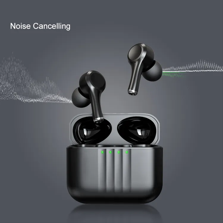 Yeni ANC ENC J7-38db gerçek kablosuz Stereo su geçirmez OEM kulakiçi kulaklık kulaklık aktif gürültü iptal kulaklık