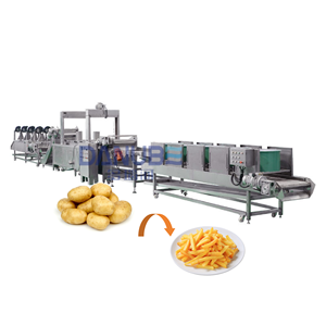 Ligne de production de frites de pommes de terre automatisée de haute qualité OEM, équipement de transformation des pommes de terre, production de frites surgelées - Product Image 1