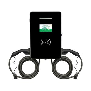 สถานีชาร์จรถยนต์ไฟฟ้าแบบพกพา 14kw 22kW 44kW แบบสองหัวชาร์จ พร้อมระบบ RFID การ์ด ชาร์จเร็ว รองรับแอพพลิเคชั่น  WIFI และบลูทูธ - Product Image 3