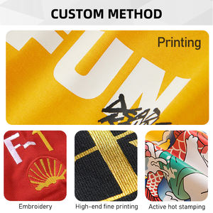 เสื้อยืดแฟชั่นแห้งเร็วสำหรับผู้ชายเสื้อยืดฟุตบอลแขนสั้นทนทานวัสดุกีฬาลำลองฤดูร้อน - Product Image 3