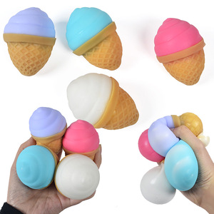 ของเล่นบีบมือรูปไอศกรีมแบบนุ่ม ช่วยคลายเครียด สำหรับเด็ก - Product Image 1