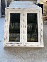 Fenêtre à battant en PVC, double vitrage teinté, insonorisée, haute sécurité, économie d'énergie, résistance aux ouragans, norme Energy Star, villa