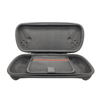 Étui de transport rigide en EVA pour console portable, sac de rangement de voyage résistant à l'eau avec poche en filet