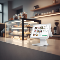 Système de point de vente tactile Android/Windows 15,6 pouces pour restaurant, équipement de caisse et point de vente