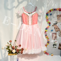Jupe de tutu de ballet rose romantique AL-R0785 Giselle, costume de danse de scène très vendu pour filles, femmes, adultes, directement de l'usine, enfants
