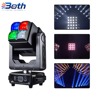 Luz Móvil LED de Doble Cara de 4x60W con RGBW para Actuaciones Dinámicas en Escenario - Product Image 1
