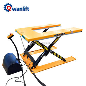 U E forma di dispositivo fisso di sollevamento a forbice pompa idraulica elettrico forbice piattaforma del tavolo di sollevamento - Product Image 2