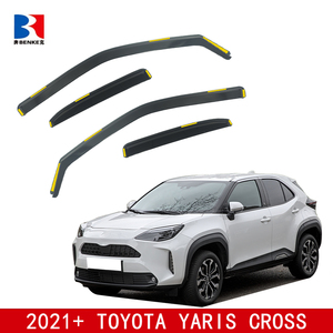 Déflecteurs de fenêtre latérale pare-pluie pour Toyota Cruiser 2019-2020 accessoires auto - Product Image 3
