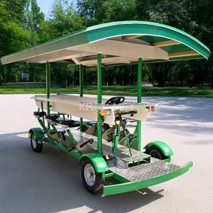 Vélo-bar à pédales pour fêtes, bar mobile, vélo-café, pédicab pour visites urbaines - Product Image 4