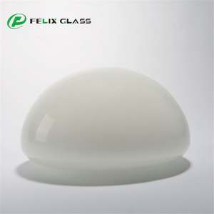 Cúpula de Vidrio Blanco Ópalo de Tamaño Personalizado, Pantalla para Lámpara LED que Protege la Vista, para Lámpara de Araña o Colgante - Product Image 2