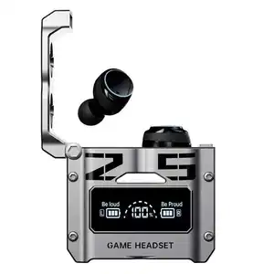 אוזניות ספורט אוזניות אוזניות Tws M25 Bt 5.3 אוזניות עם חביון נמוך LED אור מגע אוזניות אלחוטיות אוזניות משחק בתוך האוזן