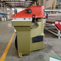 Presse à découper hydraulique à bras oscillant 27T pour la fabrication de chaussures, machine à découper les semelles de chaussures