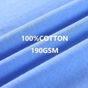 เสื้อยืดคอกลมแขนสั้นผ้าฝ้าย 100% น้ำหนัก 190 กรัม แบบเรียบ สวมใส่สบาย เหมาะสำหรับทำงานหรือใส่ลำลองในฤดูใบไม้ผลิ สามารถปรับแต่งได้ - Product Image 2