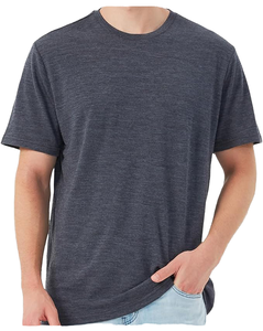 เสื้อยืดเจอร์ซีย์ผ้าฝ้าย 100% คุณภาพสูงสำหรับผู้ชาย น้ำหนักเบา เหมาะสำหรับเดินป่า ท่องเที่ยว ไซส์ใหญ่ ระบายอากาศได้ดี เป็นมิตรกับสิ่งแวดล้อม ขายส่ง - Product Image 1