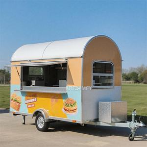Carro de Venta Móvil Comercial Personalizado para Servicio en Ventanilla, Camión de Patatas Asadas para Restaurante al Aire Libre, Remolque de Concesión de Alimentos - Product Image 1