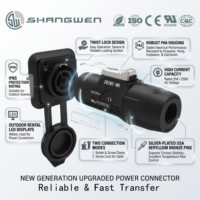 IP65 Outdoor PowerCon True1-Stecker 3-polige Buchse mit wasserdichtem Kabel PC-Gehäuse material Stecker Buchse