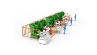 Bras robotisé articulé à 4 axes BORUNTE1508A avec moteur et boîte de vitesses pour la préhension et le levage industriels