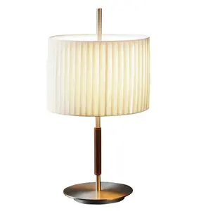 Luminária led de leitura estilo simples, quente e simples, para sala de estar, para quarto, lâmpada de mesa