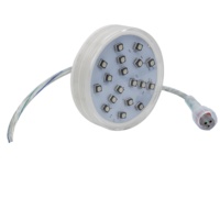 Controlador Programable DC24V IP65 con 9 Luces LED SMD3535 RGB para Ruedas de la Fortuna y Parques Temáticos