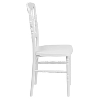 Chaises Napoléon en Résine Plastique Blanches Empilables Durables pour Mariages et Événements - Vente en Gros Chine