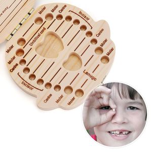 Boîte à dents en bois pour enfants, rangement pour dents de lait, organisateur de souvenirs - Product Image 6