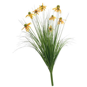 Bouquet de tournesols artificiels 60 cm, 8 têtes, haute simulation, plante décorative d'intérieur pour la maison - Product Image 1